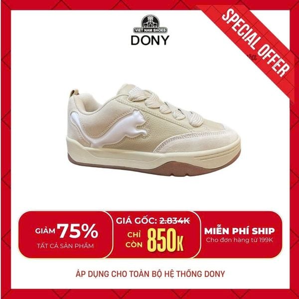  PM - Giày sneakers unisex cổ thấp Park Lifestyle 