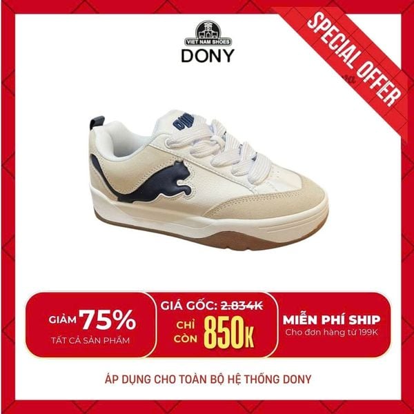  PM - Giày sneakers unisex cổ thấp Park Lifestyle 