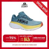  Giày Thể Thao Chạy Bộ Đế Cao HK – Mẫu Bondi 8 Triple 
