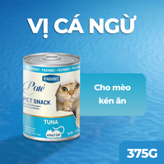 Pate lon hàm lượng thịt cao cho mèo Faenbei