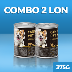 Pate lon thịt & rau củ cho chó Faenbei