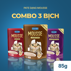 Pate dạng Mousse cho mèo Faenbei