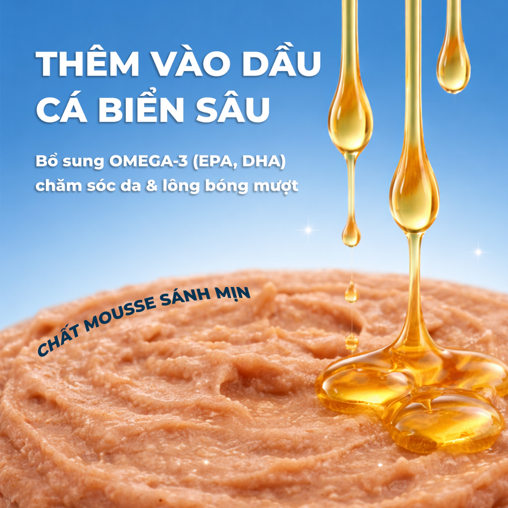 Pate dạng Mousse cho chó Faenbei