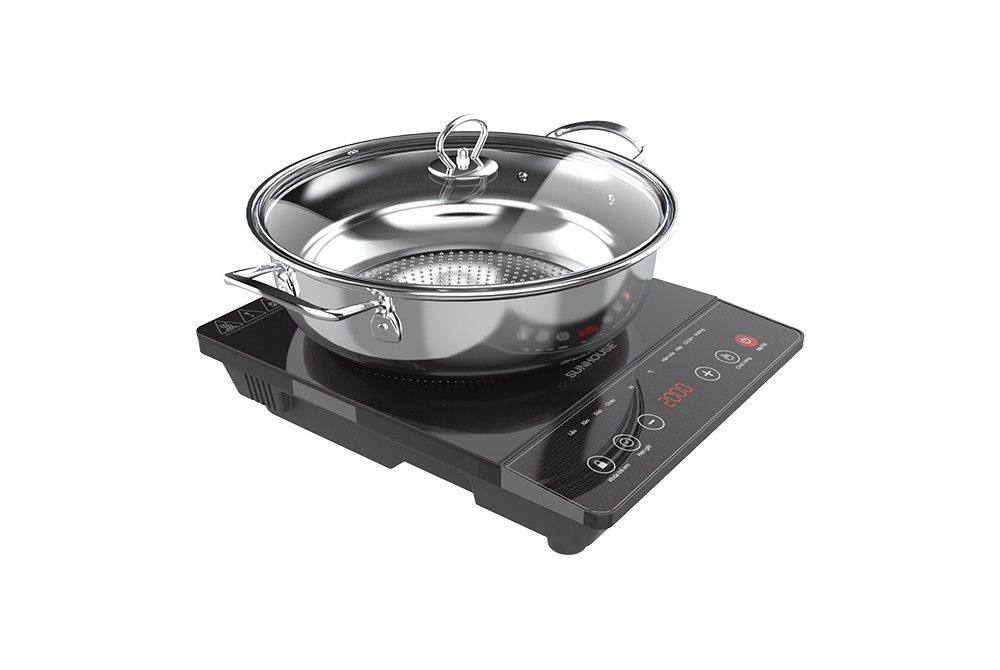 Bếp từ đơn Sunhouse SHD6161 – Công suất 2000 W, 8 chế độ nấu