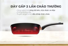 CHẢO CHỐNG DÍNH ULTRA TITANIUM SUNHOUSE ( ST26B, ST28B, ST30B)