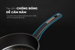 CHẢO CHỐNG DÍNH ULTRA TITANIUM SUNHOUSE ( ST26B, ST28B, ST30B)