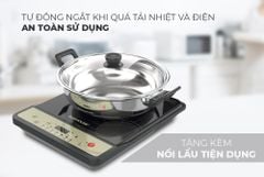 Bếp Từ Đơn Sunhouse SHD6158 – Nấu Nhanh, An Toàn, Thiết Kế Sang Trọng