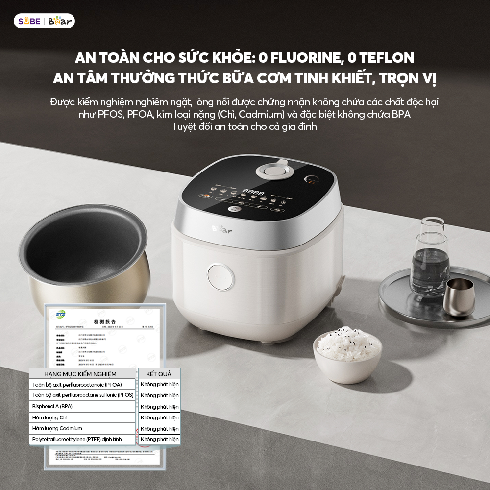 Nồi cơm điện Bear 1.5L RC-4H40Y