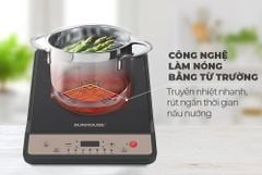 Sunhouse SHD6160 – Bếp Từ Đơn Chính Hãng, Bảng Điều Khiển LED, Tự Ngắt An Toàn