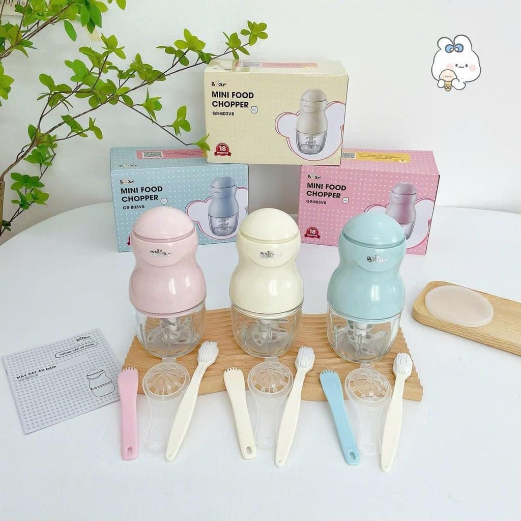 Máy xay ăn dặm Bear 0.3L GR-B03V8