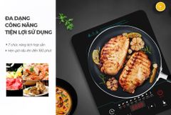 Bếp Từ Đơn Sunhouse SHD6873 – 2200W, Cảm Ứng Cảm Biến, 7 Chế Độ Nấu