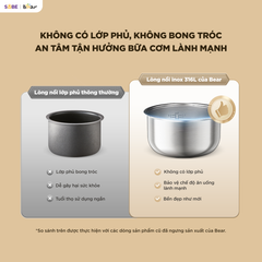 Nồi cơm điện Bear 1.2L RC-5H30O12