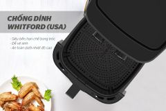 Nồi Chiên Không Dầu Sunhouse SHD4035 – 9 L, Rapid Air, 1800 W