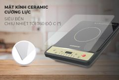 Bếp Từ Đơn Sunhouse SHD6158 – Nấu Nhanh, An Toàn, Thiết Kế Sang Trọng