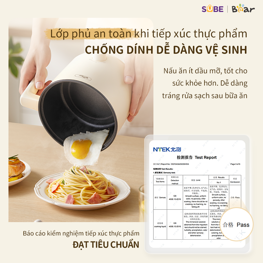 Nồi điện đa năng Bear MC-4H16H