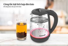 ẤM SIÊU TỐC THỦY TINH SUNHOUSE SHD1215