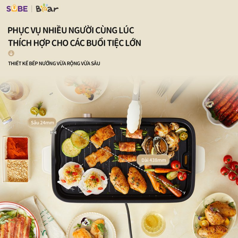 Bếp nướng điện Bear GR-4H15C