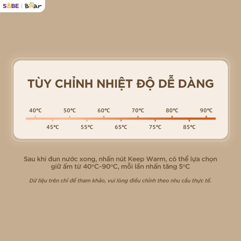 Bình thuỷ điện Bear 3L EWB-5H30C60