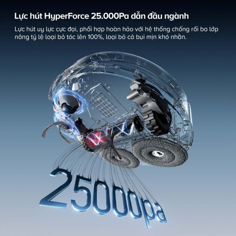 Robot hút bụi Roborock Qrevo Curv 2 Pro