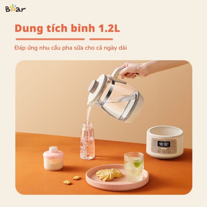 Máy đun nước hâm sữa Bear WW-4H12L