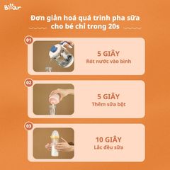 Máy đun nước hâm sữa Bear WW-4H12L