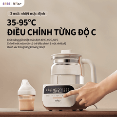 Máy đun nước hâm sữa Bear WW-5H12N