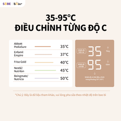 Máy đun nước hâm sữa Bear WW-5H12N