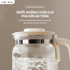 Máy đun nước hâm sữa Bear WW-5H12N