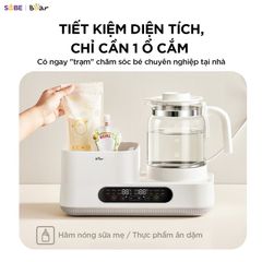 Máy đun nước hâm sữa tiệt trùng Bear WW-5H12V78