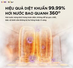 Máy đun nước hâm sữa tiệt trùng Bear WW-5H12V78