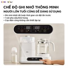 Máy đun nước hâm sữa tiệt trùng Bear WW-5H12V78