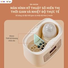 Máy hâm sữa tiệt trùng Bear BW-4H03M