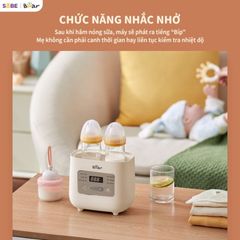 Máy hâm sữa tiệt trùng Bear BW-4H03M