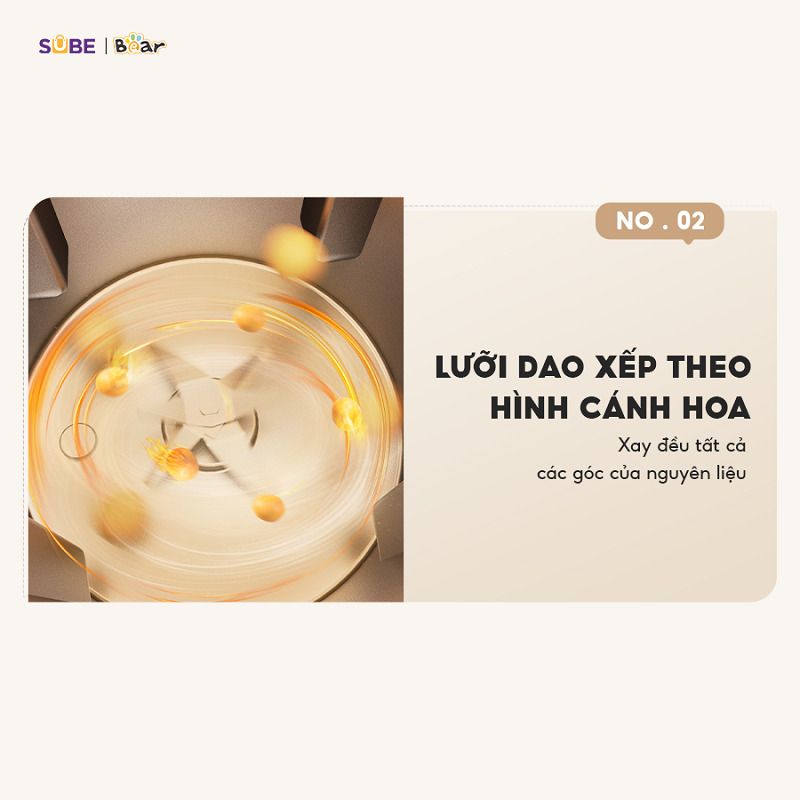 Máy làm sữa hạt Bear 0.6L SB-SH06C
