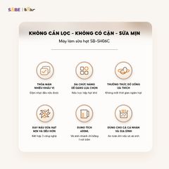 Máy làm sữa hạt Bear 0.6L SB-SH06C