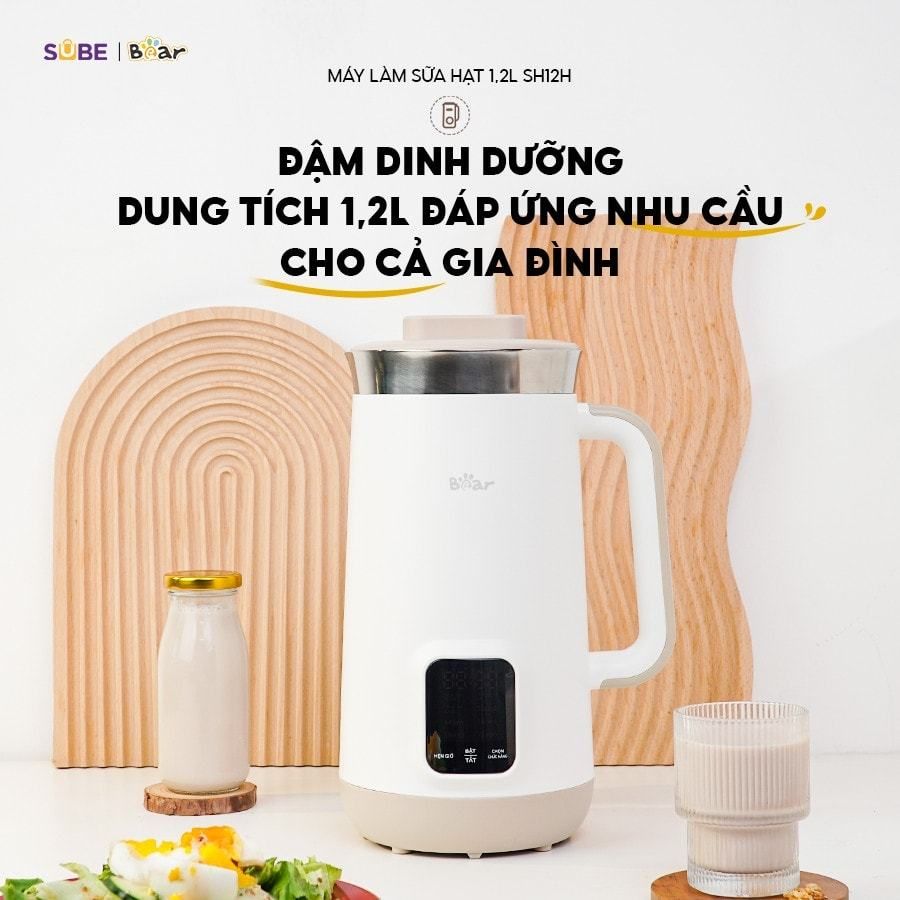 Máy làm sữa hạt Bear 1,2L SB-SH12H