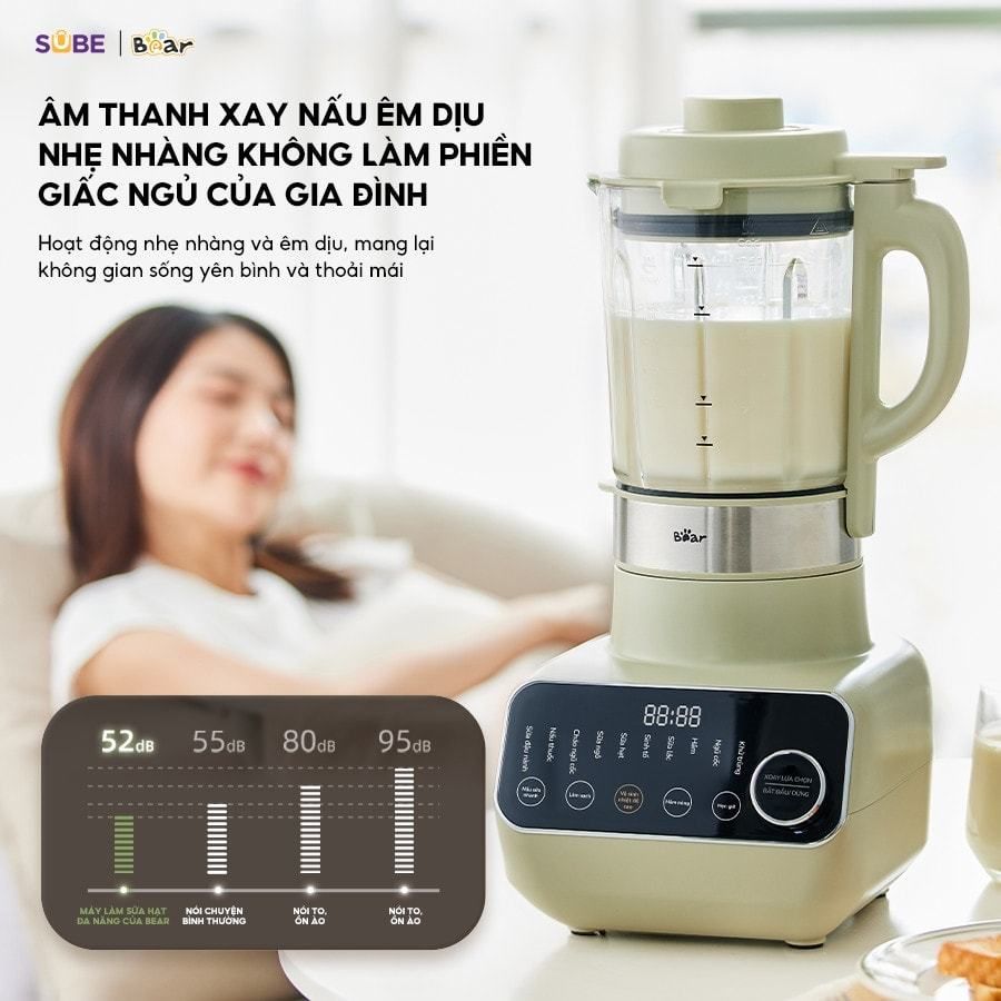 Máy làm sữa hạt Bear 1,75L SB-SH17V