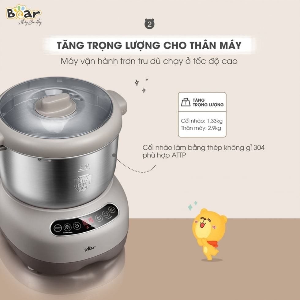 Máy trộn bột Bear 7L DM-B70V1