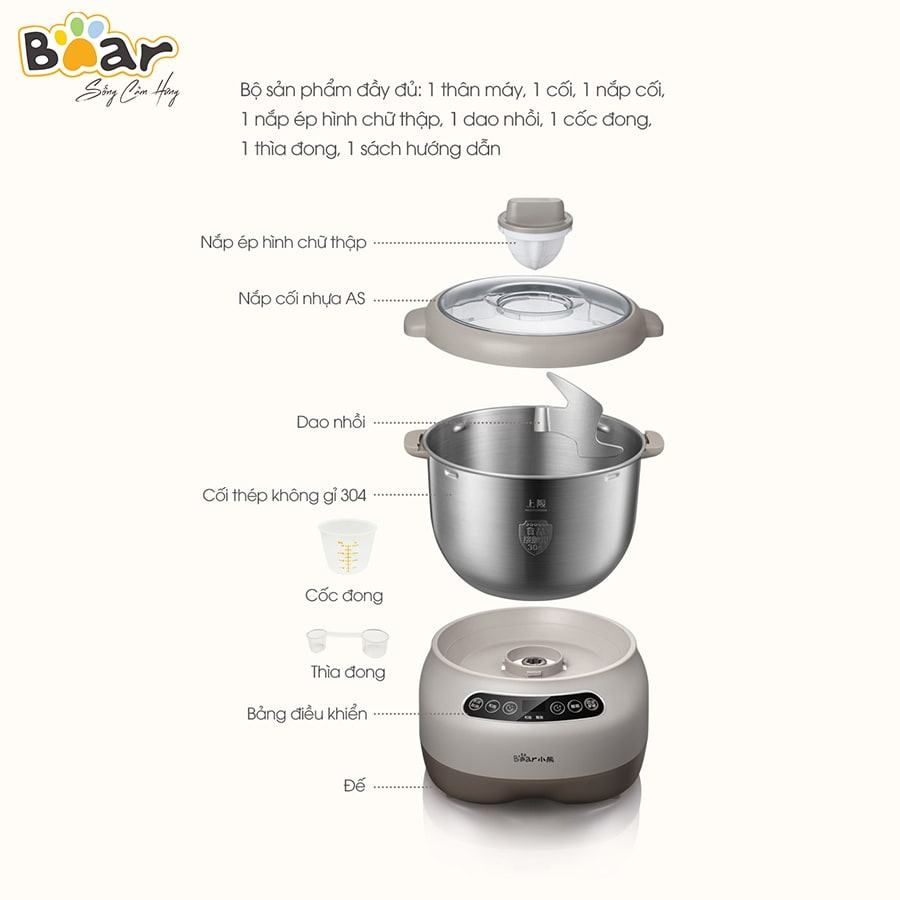 Máy trộn bột Bear 7L DM-B70V1