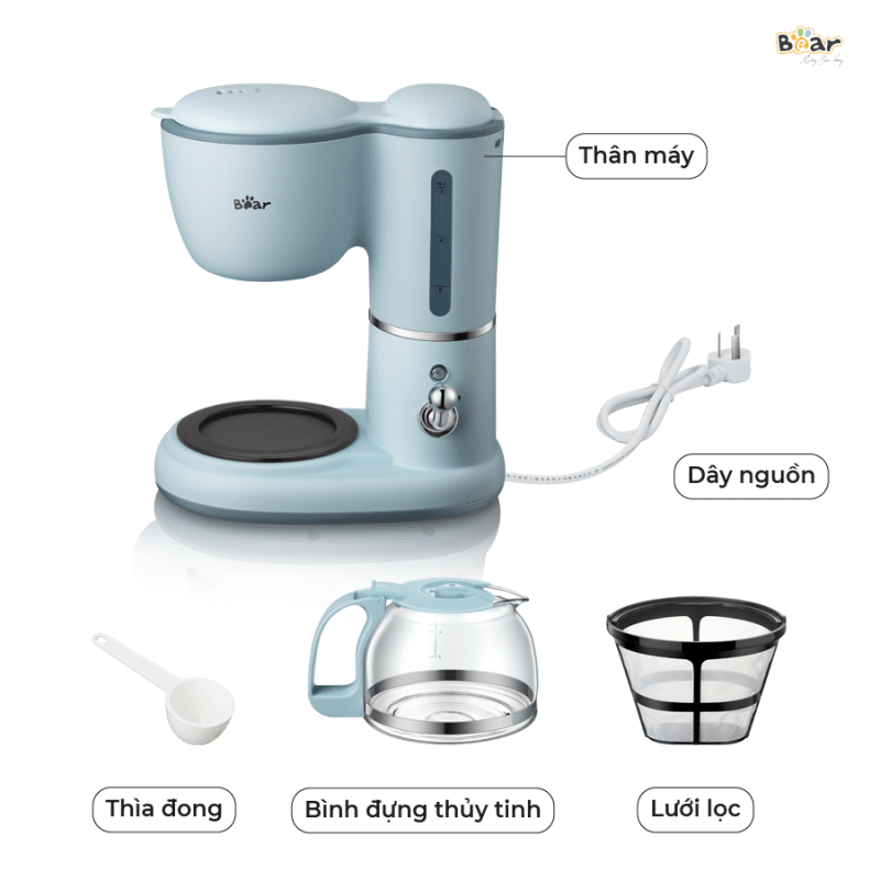 Máy pha cà phê mini Bear SB-CF06A