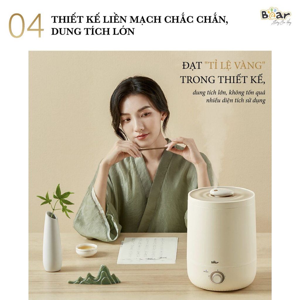 Máy phun sương tạo độ ẩm Bear JSQ-C45U1
