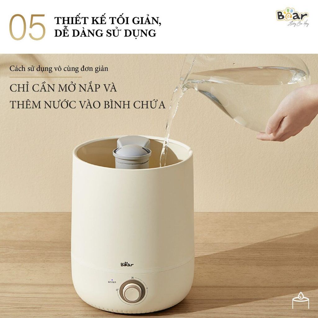 Máy phun sương tạo độ ẩm Bear JSQ-C45U1