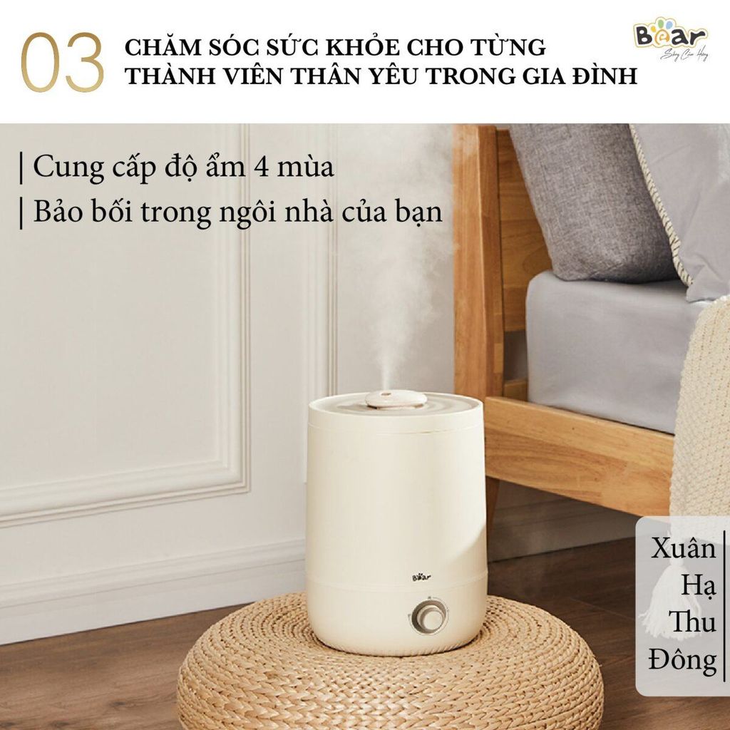 Máy phun sương tạo độ ẩm Bear JSQ-C45U1