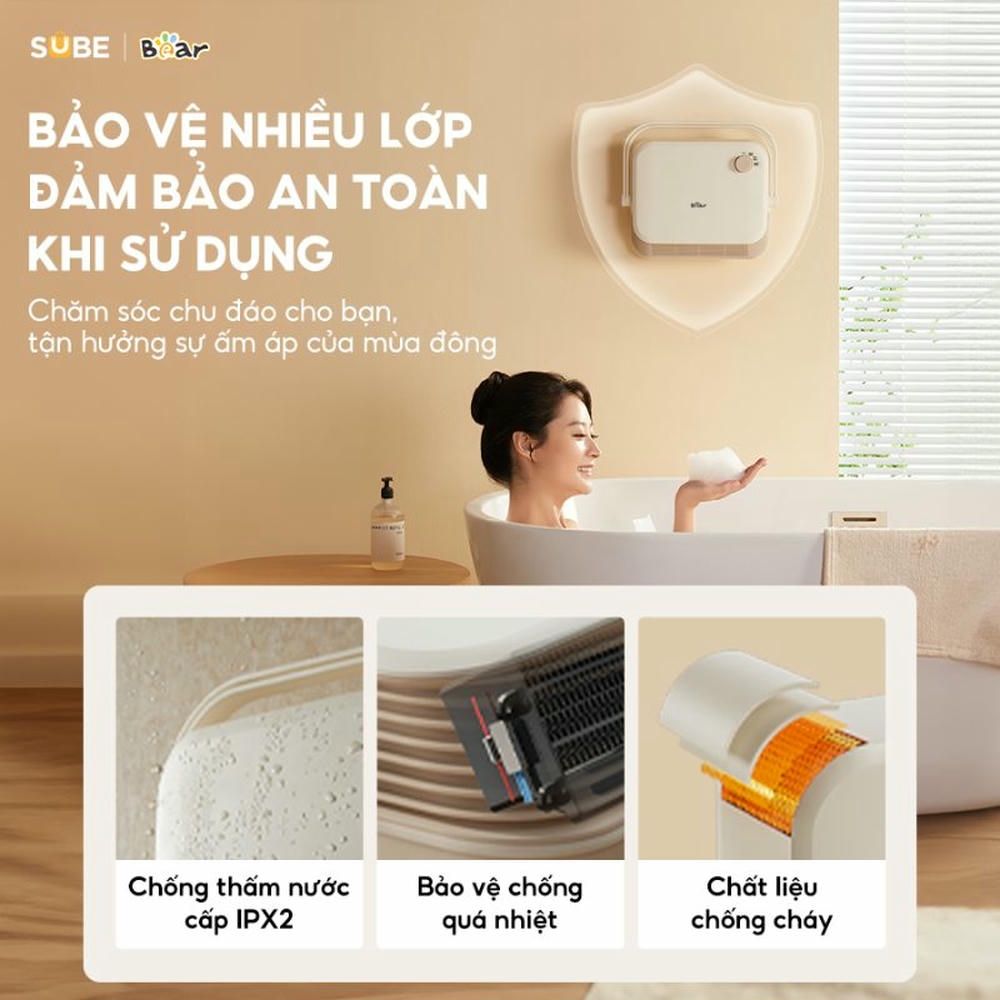 Máy sưởi Bear SH-4H20X