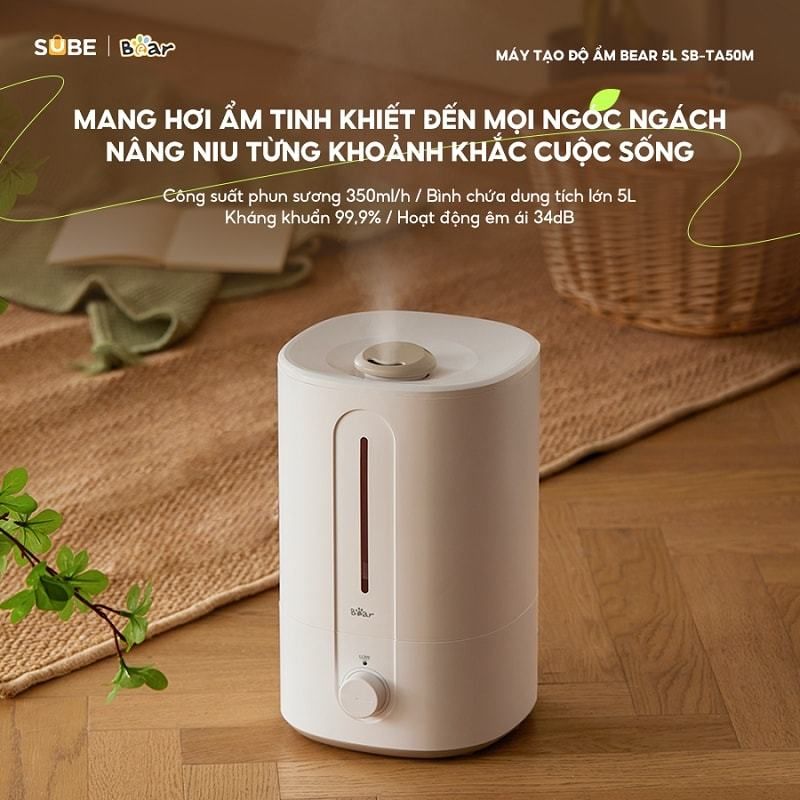Máy tạo độ ẩm Bear 5L SB-TA50M