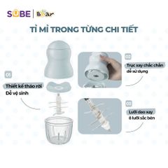 Máy xay ăn dặm Bear 0.3L GR-B03V8