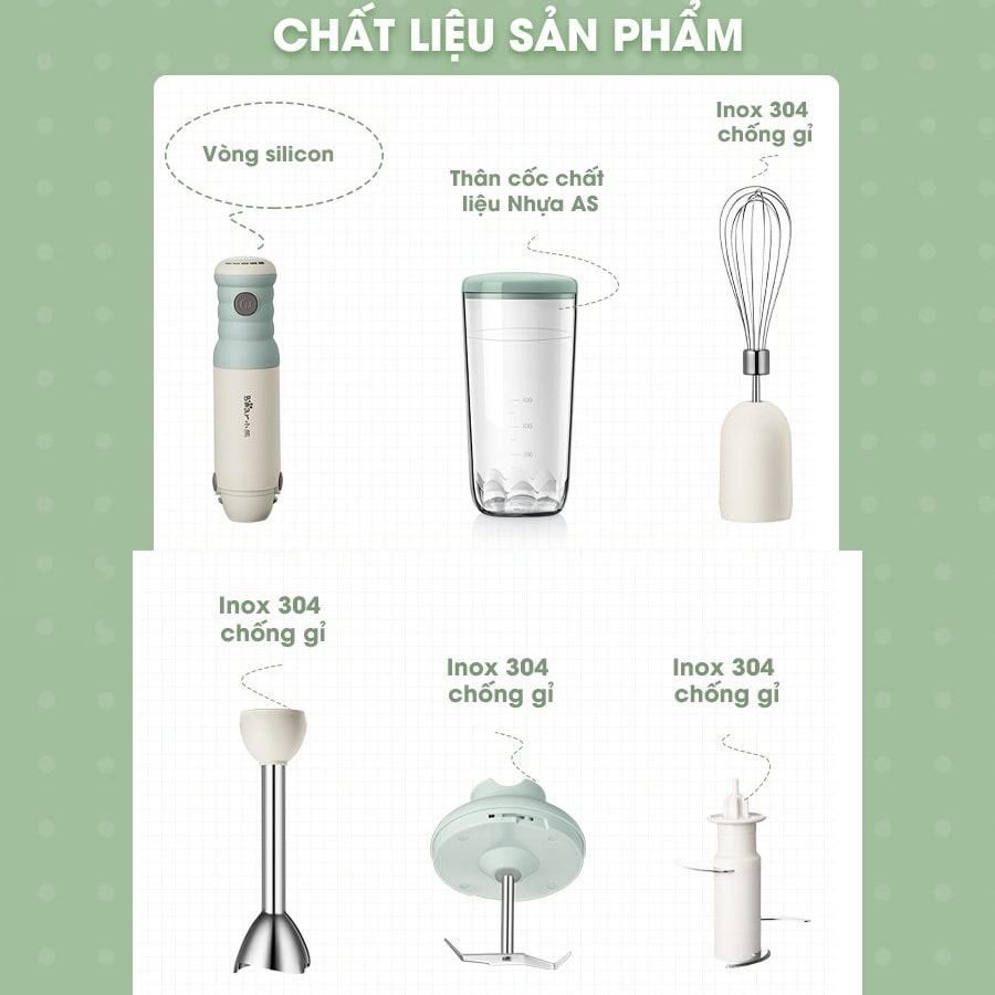 Bộ máy xay cầm tay đa năng Bear JBQ-B50E1