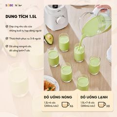 Máy xay sinh tố Bear SB-MX15L