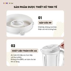 Máy xay sinh tố Bear SB-MX15L