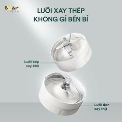 Máy xay sinh tố Bear 3 cối đa năng BL-B10V2 (Bản Quốc Tế)